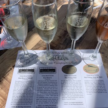 Thornton Winery - Champagne Flight - Wineries Near Me - Temecula, California Thornton Winery - Champagne Flight - Wineries Near Me - Temecula, California
