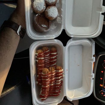 Miami Baked - Fried cookie dough and guava and cheese churros - Desserts Near Me - Miami, Florida