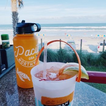 Crabby's Oceanside - Perfect view with the Crabby's Crab Trap - Seafood Near Me - Daytona Beach, Florida