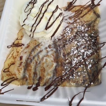 Caravan Crêpes - Cinnamon and creme with Nutella on top! - Creperies Near Me - Seattle, Washington Caravan Crêpes - Cinnamon and creme with Nutella on top! - Creperies Near Me - Seattle, Washington