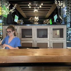 Redstone American Grill - The hosted area