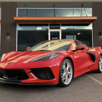 AZ Auto Aesthetics - My C8 Corvette outside AZ Auto Aesthetics after the 5 yr ceramic coating applied. - Vehicle Wraps Near Me - Mesa, Arizona