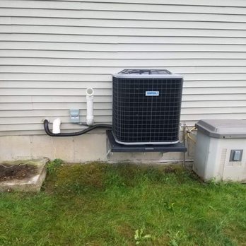 Integra Air - AC unit installed off the ground per customer request. - Heating & Air Conditioning/HVAC Near Me Integra Air - AC unit installed off the ground per customer request. - Heating & Air Conditioning/HVAC Near Me