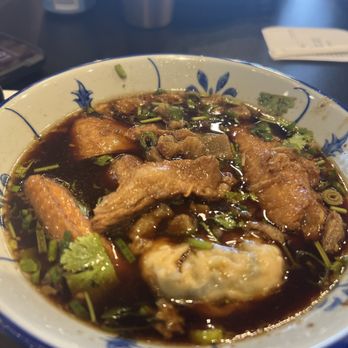 The Noodle Bar - No noodles as my friend is cutting carbs, dumplings, wings, beef brisket and crispy pork fat - Hong Kong Style Cafe Near Me - Scarbourgh, Ontario The Noodle Bar - No noodles as my friend is cutting carbs, dumplings, wings, beef brisket and crispy pork fat - Hong Kong Style Cafe Near Me - Scarbourgh, Ontario