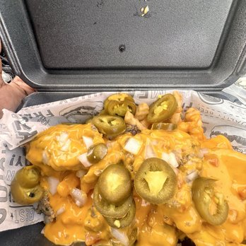 LA Burgers & Daiquiris - Boudin Cheese Fries - Cajun/Creole Near Me - Houston, Texas LA Burgers & Daiquiris - Boudin Cheese Fries - Cajun/Creole Near Me - Houston, Texas