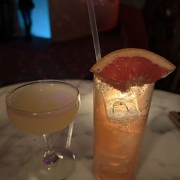 Rum drink & Paloma