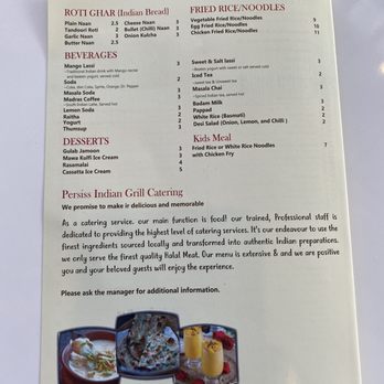 Persis Biryani Indian Grill - Menu - Indian Near Me - Mount Juliet, Tennessee Persis Biryani Indian Grill - Menu - Indian Near Me - Mount Juliet, Tennessee
