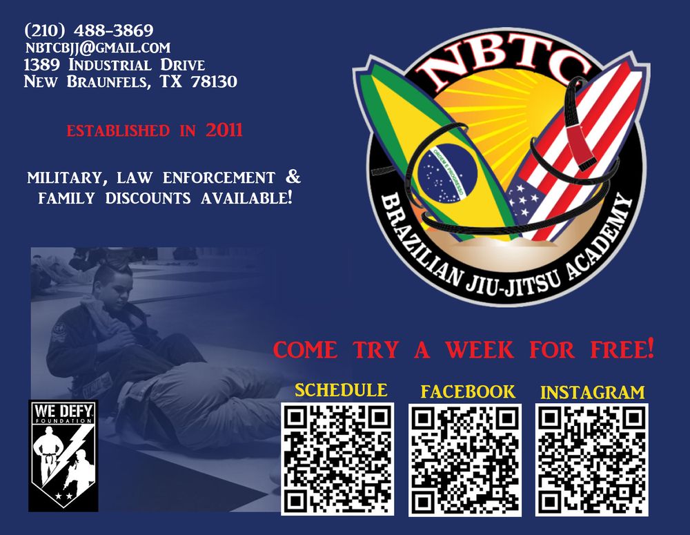 New Braunfels Training Center Brazilian Jiu Jitsu Logo