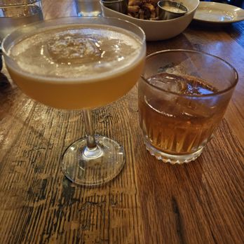 Retreat Gastropub - Pineapple daiquiri and Old Fashioned - Cocktail Bars Near Me - Saint Louis, Missouri