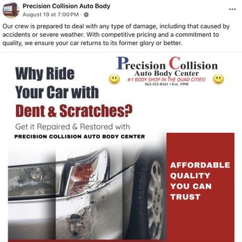 Precision Collision - Body Shops Near Me - Davenport, Iowa Precision Collision - Body Shops Near Me - Davenport, Iowa