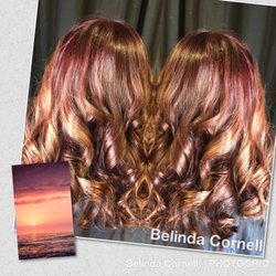 The Salon At Studio B - Sunset inspired color melt