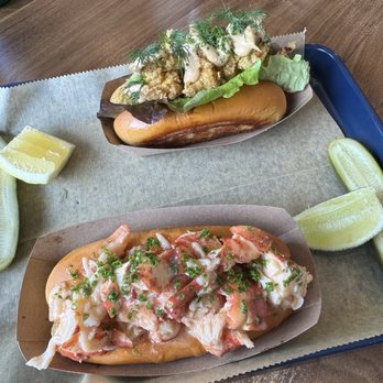 Holdfast Specialty Seafood - OG Clam Roll & Hot Lobster Roll - Seafood Near Me - Boston, Massachusetts