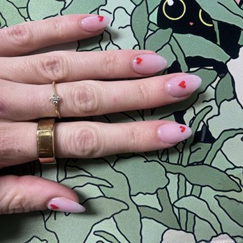 Blossom Nails - Valentine's Day manicure - Nail Salons Near Me - Ventura, California