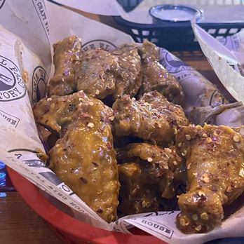The El Paso Wing Factory - Liquid gold -lemon pepper with buffalo - Chicken Wings Near Me - El Paso, Texas