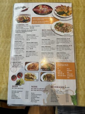 Menu photo 1 Golden Singha Thai Cuisine Seattle, WA Menu photo 1 Golden Singha Thai Cuisine Seattle, WA