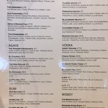 WINGERS Restaurant & Alehouse - Chicken Wings Near Me - Meridian, Idaho