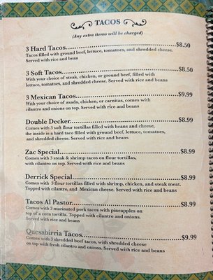 Menu photo 7 Rosita’s Mexican Restaurant Stigler, OK Menu photo 7 Rosita’s Mexican Restaurant Stigler, OK