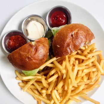 Cafe Bernardo - Turkey burger w/fries - Burgers Near Me - Sacramento, California Cafe Bernardo - Turkey burger w/fries - Burgers Near Me - Sacramento, California