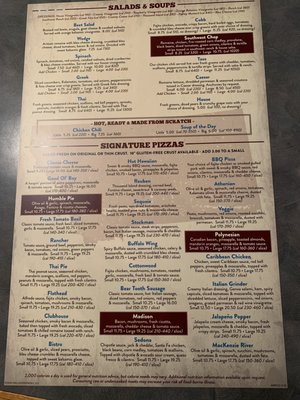 Menu photo 6 MacKenzie River Pizza Co. Whitefish, MT