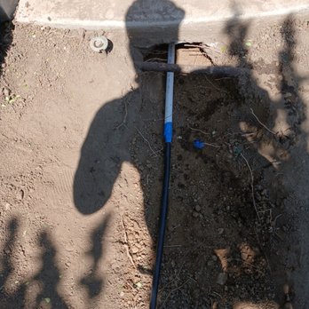 PJ Gardening Service - Irrigation pipe under walkway - Gardeners Near Me PJ Gardening Service - Irrigation pipe under walkway - Gardeners Near Me