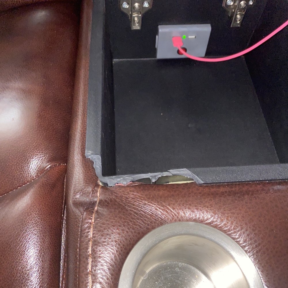 Mega Furniture - Southpark Meadows - The supposedly new console, delivered after 3 months, broken. It's been over 11 months and no replacement. - Furniture Stores Near Me - Austin, Texas Mega Furniture - Southpark Meadows - The supposedly new console, delivered after 3 months, broken. It's been over 11 months and no replacement. - Furniture Stores Near Me - Austin, Texas