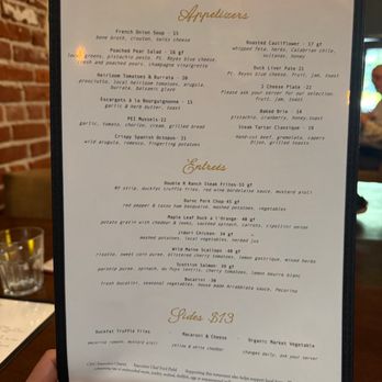 The Smoking Goat - Food menu - French Near Me - San Diego, California The Smoking Goat - Food menu - French Near Me - San Diego, California