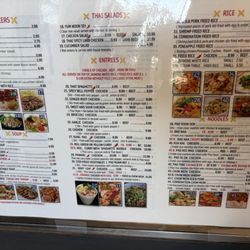 Thai Chinese Food IV - Menu