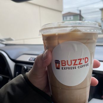 Buzz'd Express Coffee - Iced Samoa Latte - Coffee & Tea Near Me - North Bellmore, New York