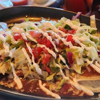 Las Carretas Mexican Restaurant  - Enchilada supreme - Mexican Near Me - Winter Park, Florida
