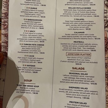 Cafe Istanbul - Menu - Turkish Near Me - Plano, Texas