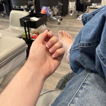 Splendor Nails & Spa - french tips are my go to - Nail Salons Near Me - San Jose, California