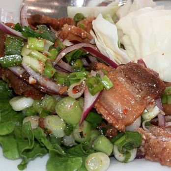 Nan Thai Restaurant - Pork Belly Larb - Thai Near Me - Herndon, Virginia Nan Thai Restaurant - Pork Belly Larb - Thai Near Me - Herndon, Virginia