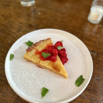 Bar Marco - Lemon crostata - fresh mint/raspberries - Wine Bars Near Me - Pittsburgh, Pennsylvania Bar Marco - Lemon crostata - fresh mint/raspberries - Wine Bars Near Me - Pittsburgh, Pennsylvania