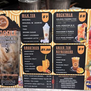 I Noodle - Drink menu - Dim Sum Near Me - Virginia Beach, Virginia