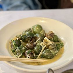 Special butter sauce sweet snails