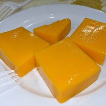 Golden Wonton King - Complimentary Dessert: Mango Pudding/Jello - Cantonese Near Me - Flushing, New York
