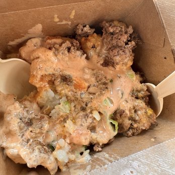 Stuffed Belly - Loaded tater tots - Sandwiches Near Me - Houston, Texas Stuffed Belly - Loaded tater tots - Sandwiches Near Me - Houston, Texas