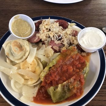 Quaker Creek Store - 12/21/19 Polish platter. $14. Super tasty. The stuffed cabbage was one of the best I've ever had. And the pierogies were full of flavor. - Delis Near Me - Goshen, New York Quaker Creek Store - 12/21/19 Polish platter. $14. Super tasty. The stuffed cabbage was one of the best I've ever had. And the pierogies were full of flavor. - Delis Near Me - Goshen, New York