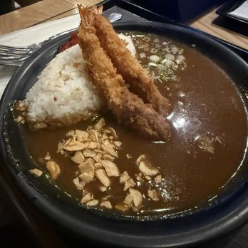 Abiko Curry - Basic Curry Rice with Shrimp Tempura - Japanese Curry Near Me - New York, New York