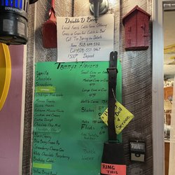 Tammy’s Collectibles - Menu (I'm imagine subject to change.)