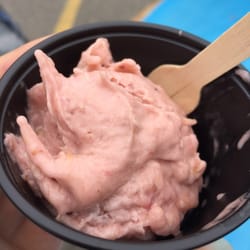 Maytoberfest - Raspberry rhubarb sorbet was fantastic