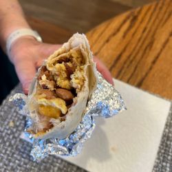 La Victoria Taqueria - Not quite a breakfast burrito.