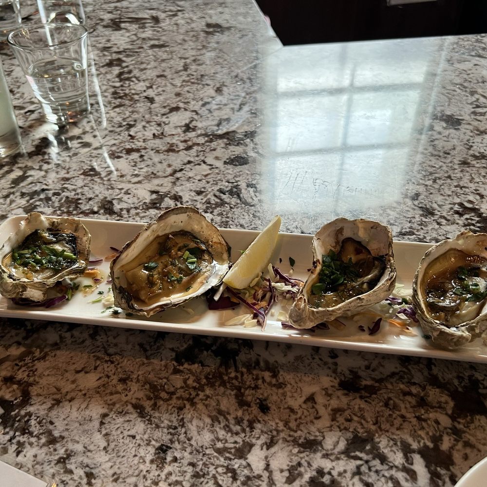 Taylor Shellfish Oyster Bar - Baked Oysters Very good $19 - Seafood Near Me - Seattle, Washington Taylor Shellfish Oyster Bar - Baked Oysters Very good $19 - Seafood Near Me - Seattle, Washington