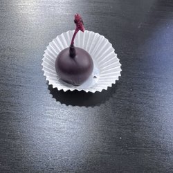 Aurora Chocolate - Dark chocolate cherry cordial!!! It was Marvelous!!! Fantastically Delicious!
