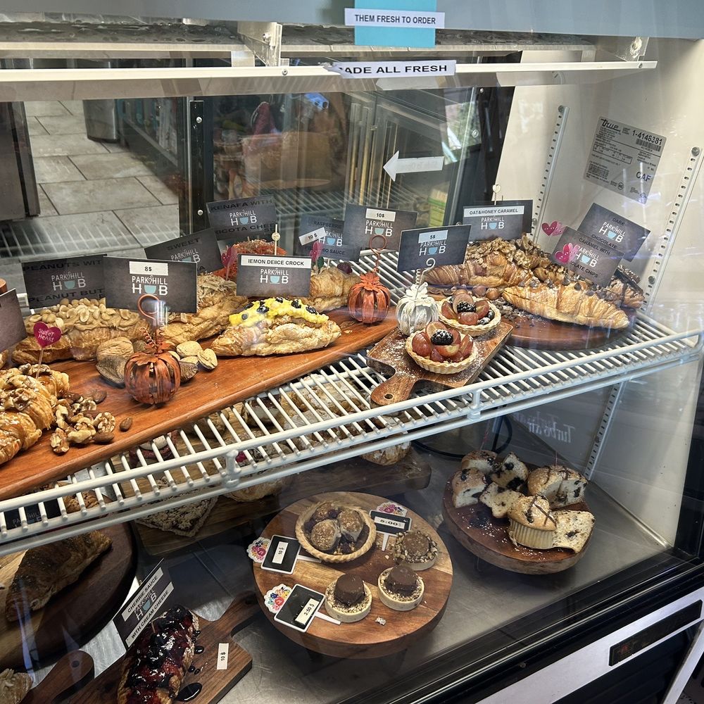 Park Hill Hub - Fun display case - Coffee & Tea Near Me - Denver, Colorado Park Hill Hub - Fun display case - Coffee & Tea Near Me - Denver, Colorado