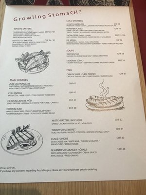 Menu photo 3 eCHo Zürich, ZH Menu photo 3 eCHo Zürich, ZH
