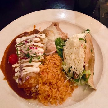 Javier's - chicken enchilada & beef taco plate - Mexican Near Me - Irvine, California Javier's - chicken enchilada & beef taco plate - Mexican Near Me - Irvine, California