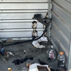 Prime Storage - Feces on the walls.
