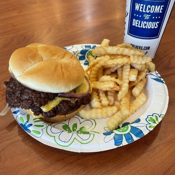 Culver's - Double Butter Burger w/ Fries - Burgers Near Me - Fort Myers, Florida
