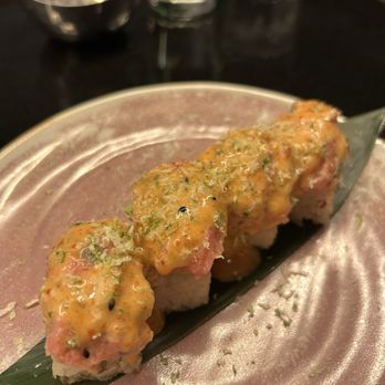 MORU - Spicy tuna crispy rice - Japanese Near Me - Fort Lee, New Jersey MORU - Spicy tuna crispy rice - Japanese Near Me - Fort Lee, New Jersey